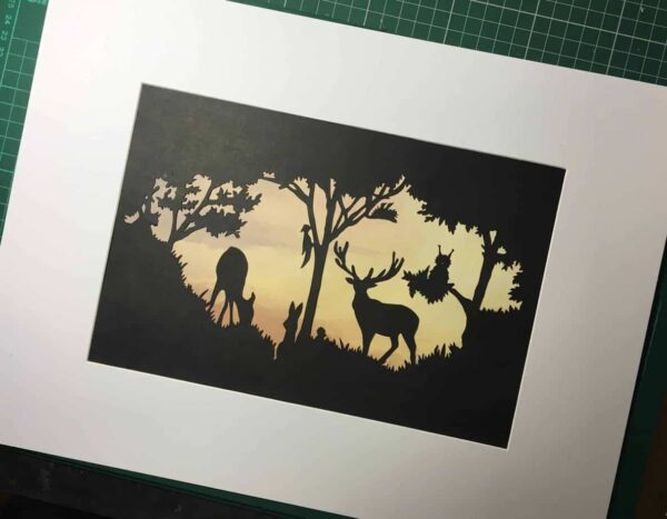 ‘Forest in the twilight’