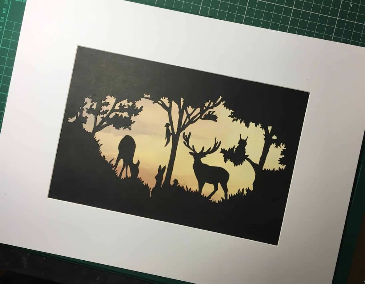 ‘Forest in the twilight’ - Image 1