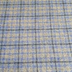 Harris Tweed – Twill with Blue & Grey Check