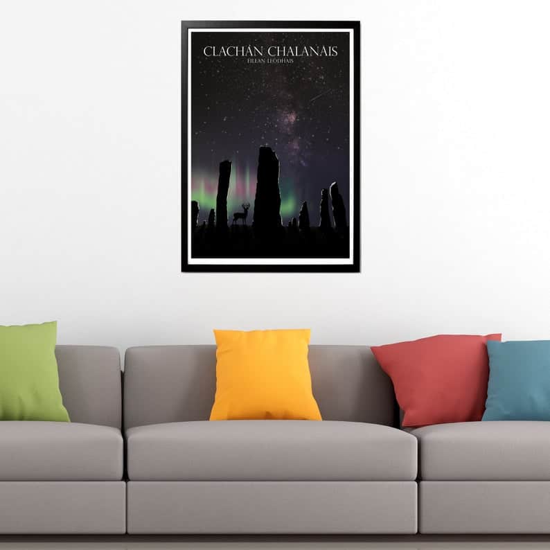 Callanish Stones A2 Print - Image 2