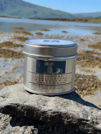 Rock Salt and Driftwood - 8 oz candle