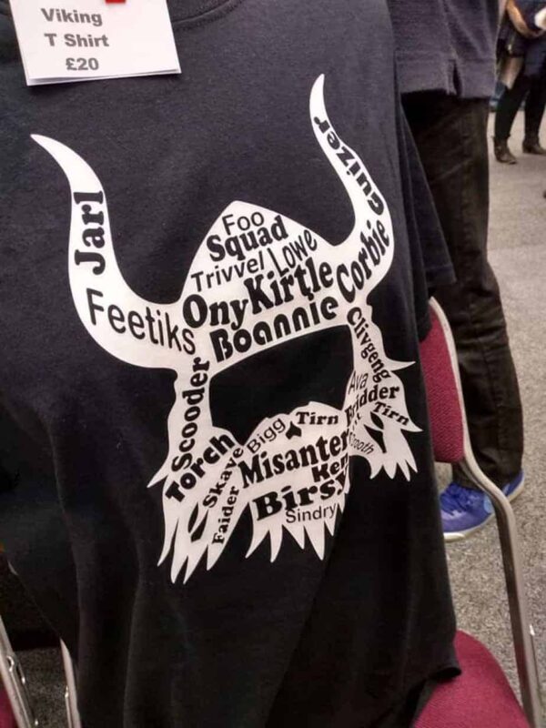 Shetland Dialect Viking t-shirt