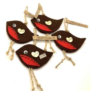 Christmas Robin Decoration - Image 2