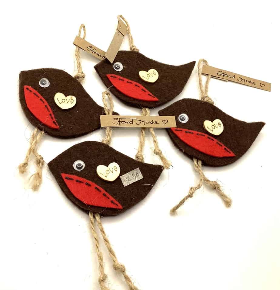 Christmas Robin Decoration - Image 2