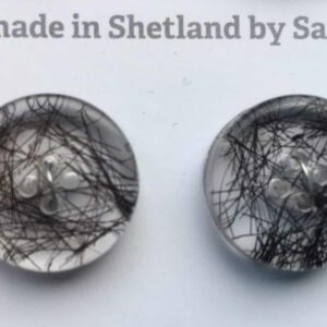 Original Shetland pony hair buttons! - Image 5