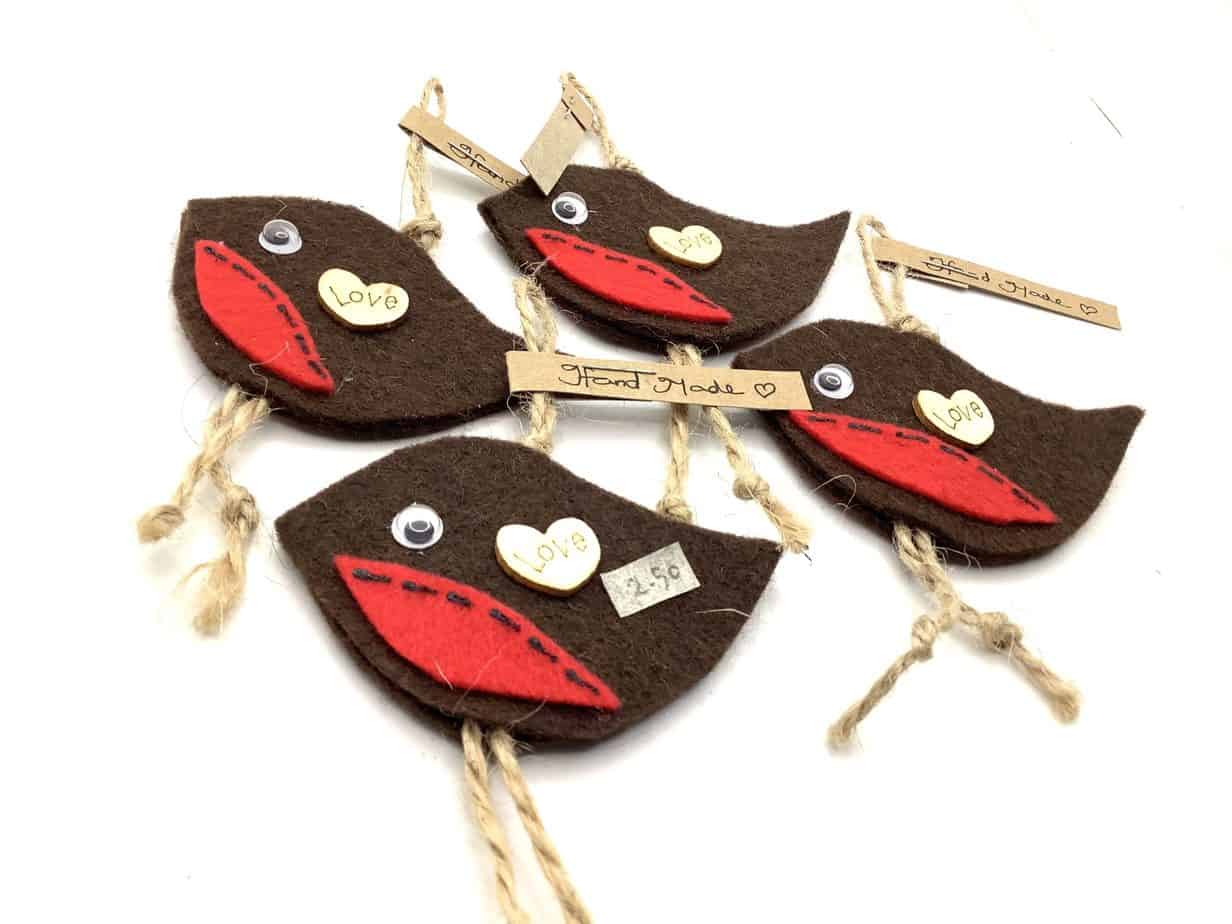 Christmas Robin Decoration - Image 3