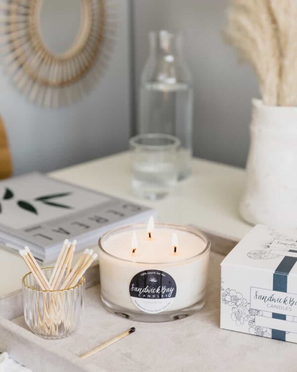 3 Wick candle
