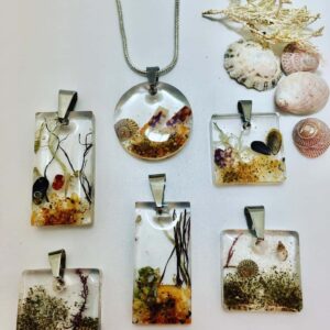 Bains beach pendants from TV programme 'Shetland' - Image 1