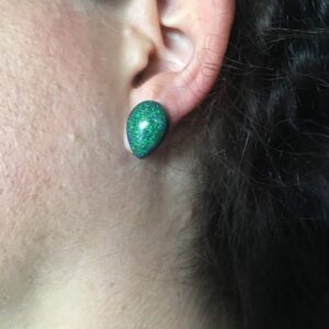 Aurora borealis inspired studs. - Image 4