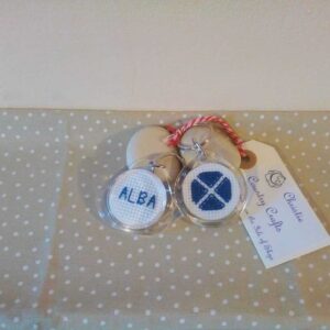 Alba Saltire Keyring - Image 1