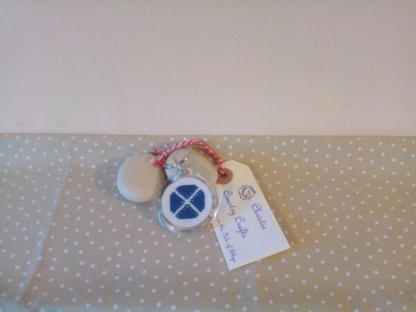 Alba Saltire Keyring