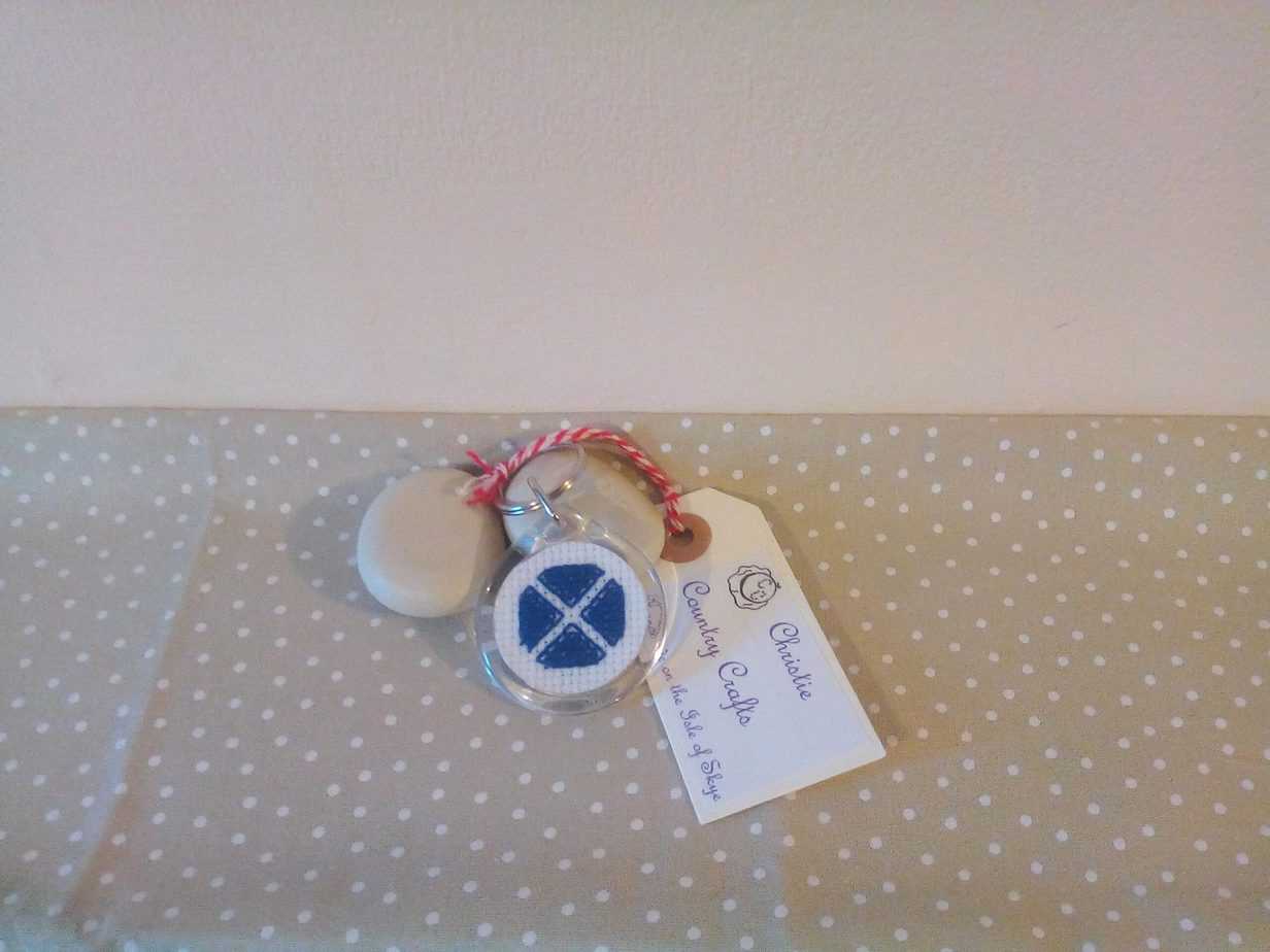 Alba Saltire Keyring - Image 2