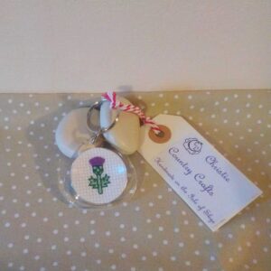 Skye Thistle Keyring - Image 2