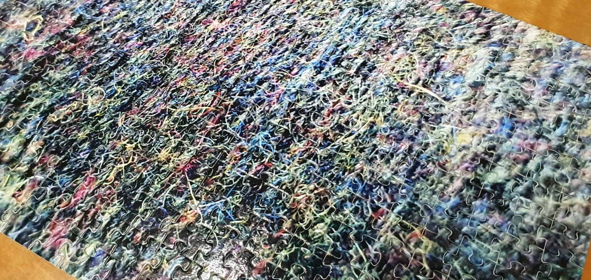 Multi Coloured Harris Wool Picture Jigsaw - Image 2