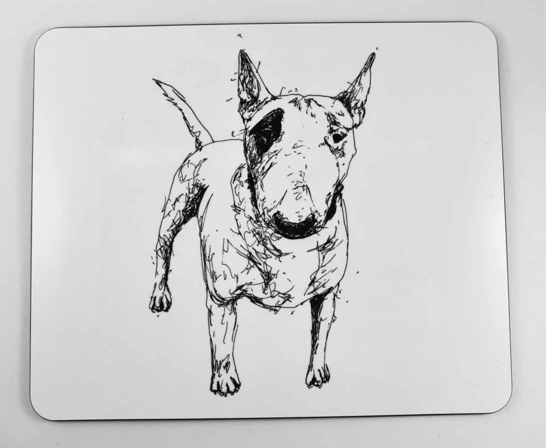 English Bull Terrier Placemat - Image 1