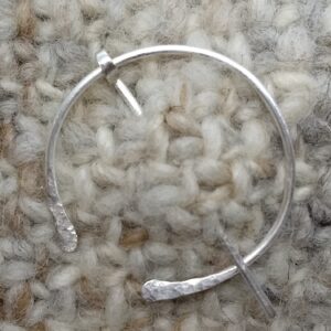 Sterling Silver Pennanular Scarf, Cowl, Shawl Pin Viking style - Image 3