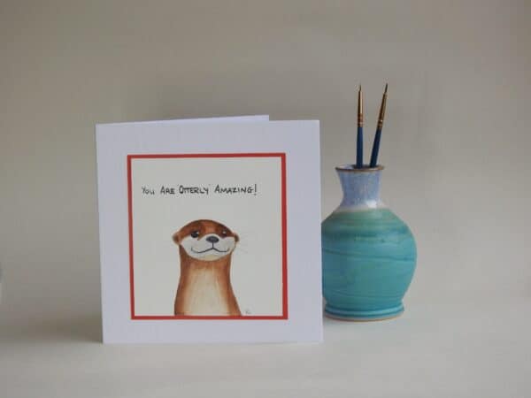 Valentines Card - You Are Otterly Amazing