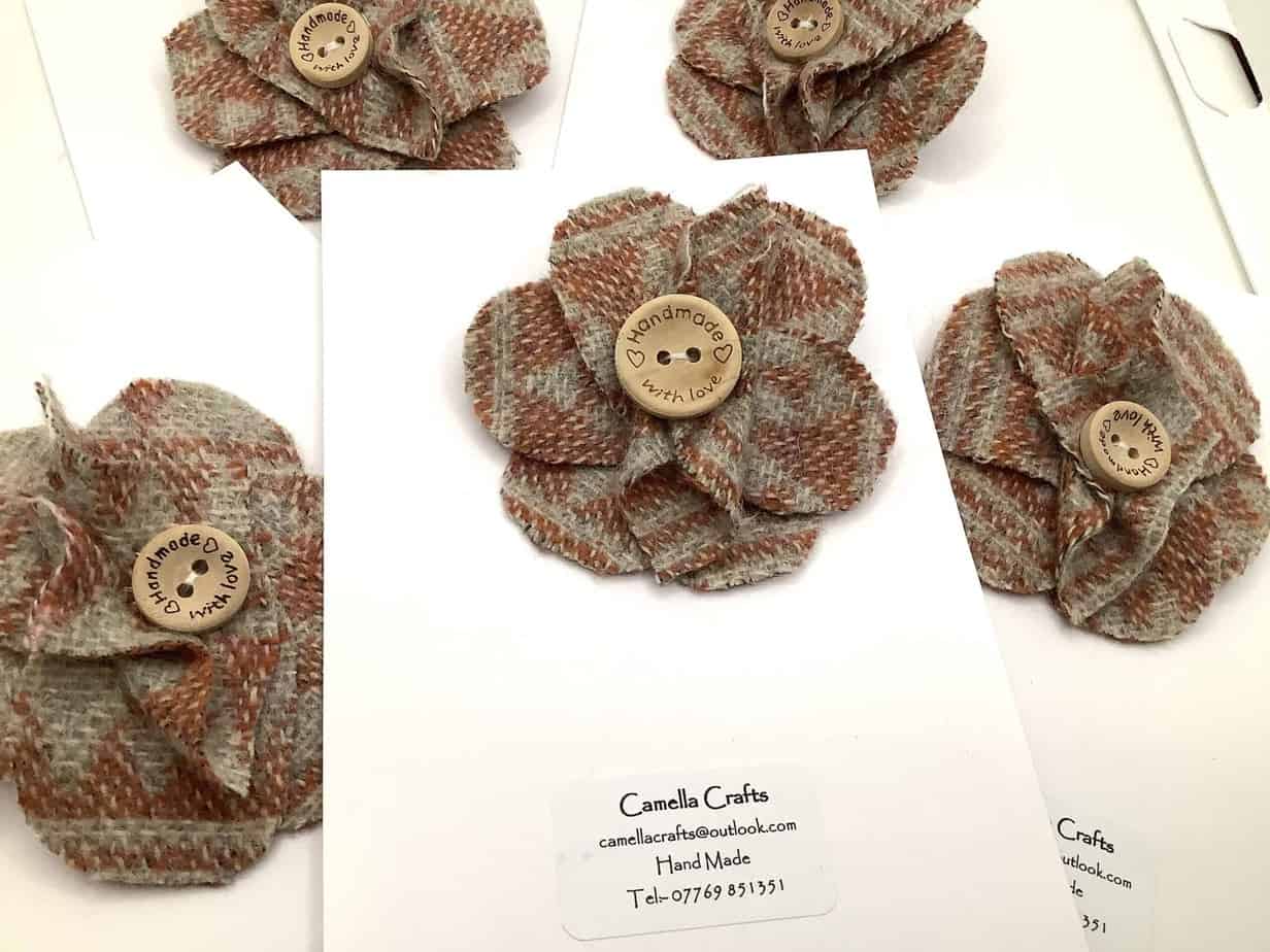Tweed Brooch - Image 3