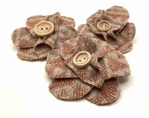 Tweed Brooch