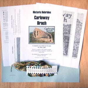 Cross Stitch Kit - Carloway Broch - Image 3