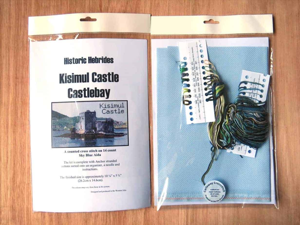 Cross Stitch Kit - Kisimul Castle - Image 4