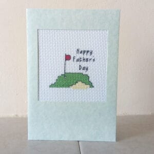 Hole in one Father's Day greetings card - Image 2