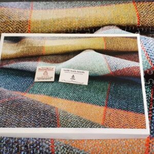 Random Patchwork Harris Tweed Picture Jigsaw - Image 4