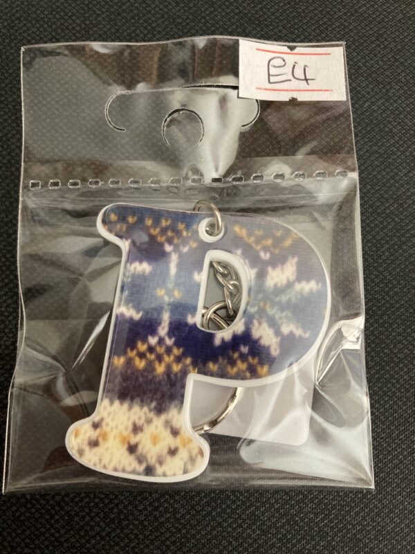 Fair Isle Pattern Keyrings
