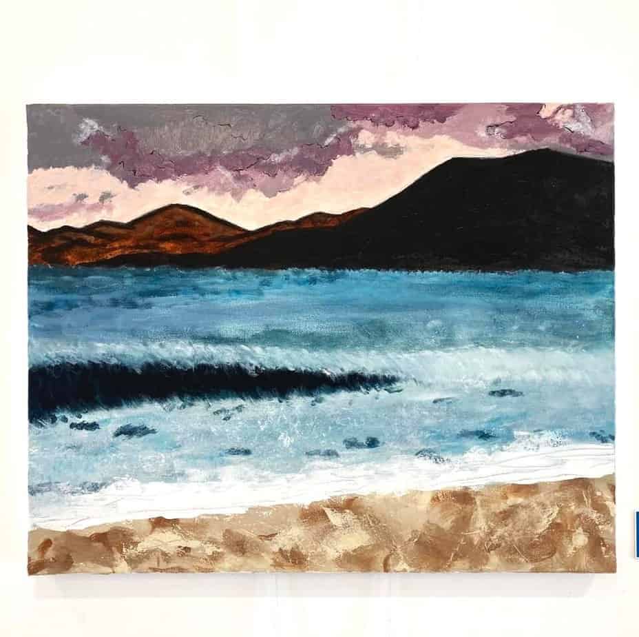 West Coast Waves - painting - Image 1