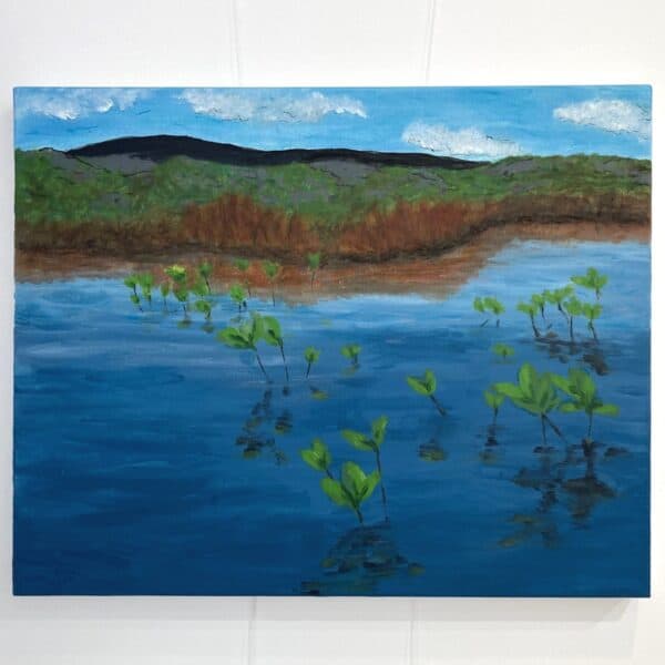 Bogbean - painting