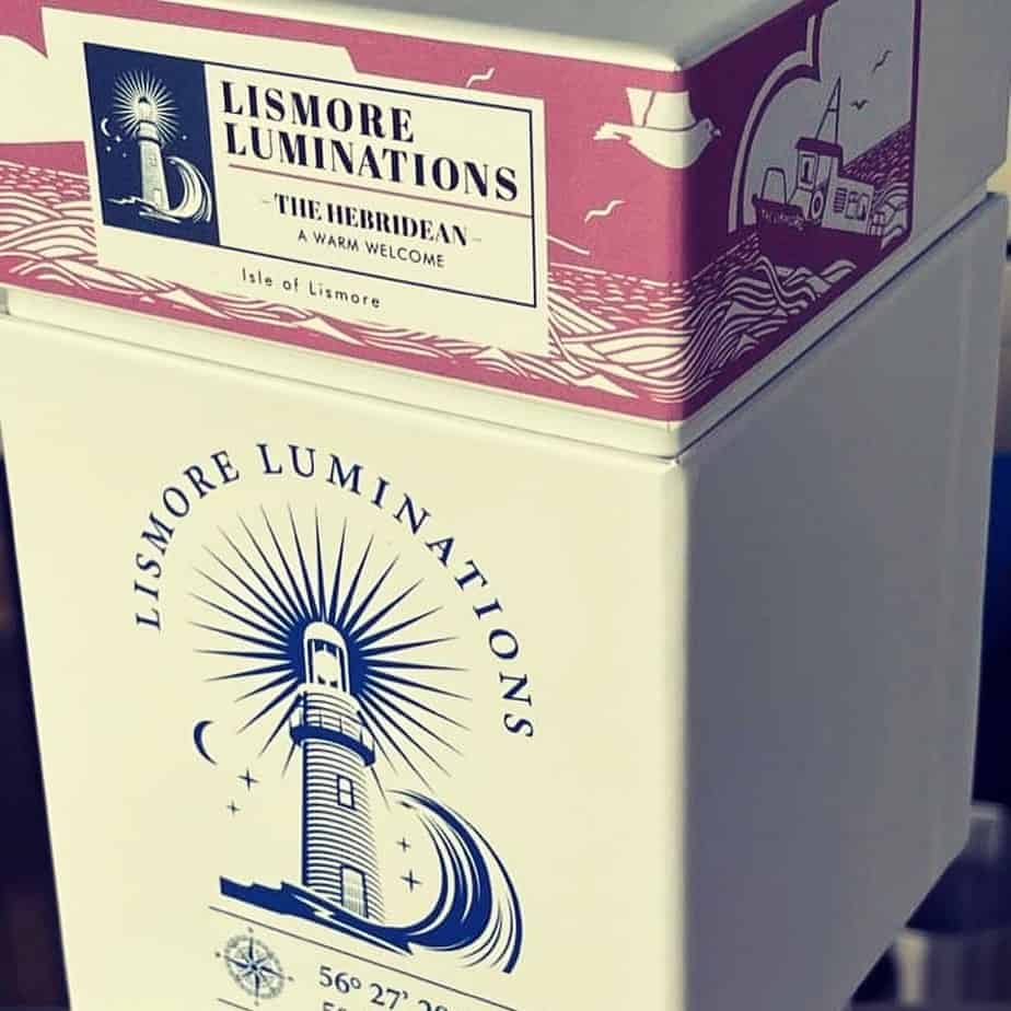 SOLASTA- The HEBRIDEAN- delux CANDLE with Ceramic jar and silver lid - Image 2