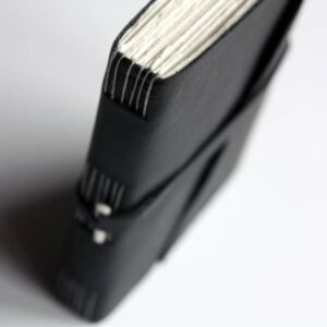 Black Leather Journal - Image 1