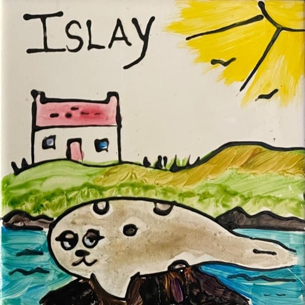 Fun Islay Wall Tiles - Seal - Image 1