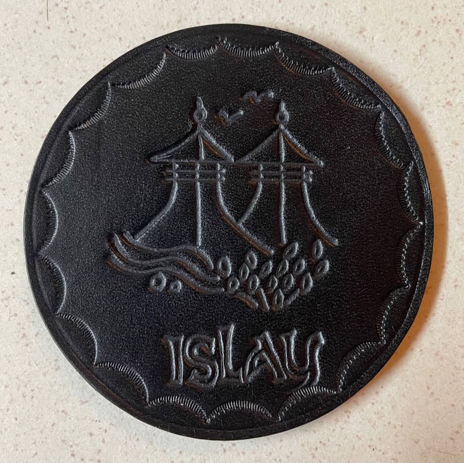 Handmade Leather Coasters - Image 4