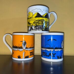 Islay Herron Mug - Orange - Image 4
