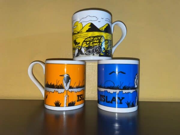 Islay Herron Mug - Orange