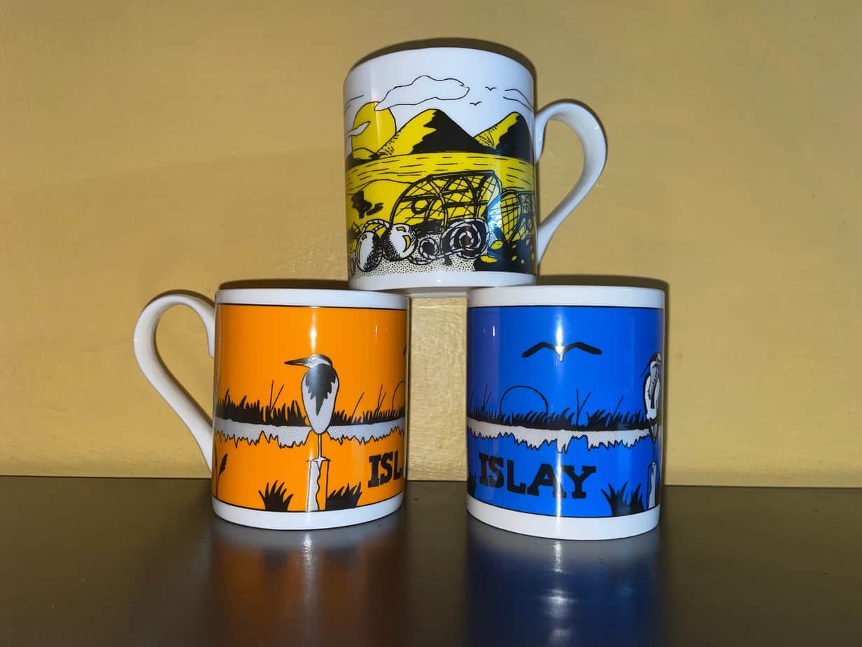Islay Herron Mug - Orange - Image 4