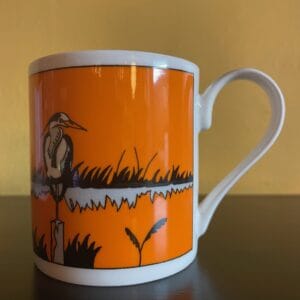 Islay Herron Mug - Orange - Image 2
