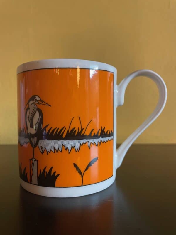 Islay Herron Mug - Orange