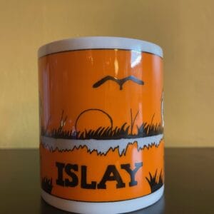 Islay Herron Mug - Orange - Image 1