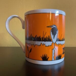 Islay Herron Mug - Orange - Image 3