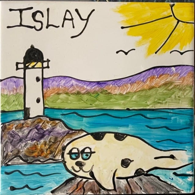 Fun Islay Wall Tiles - Seal - Image 2
