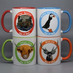 Stag Isle of Mull Ceramic Mug - Image 5