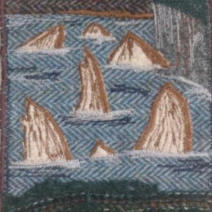 Harris Tweed landscape: Mangersta stacks/Mangurstadh - Image 2