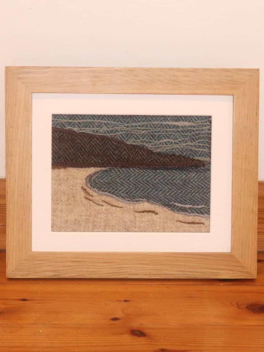Harris Tweed landscape: Scarista Coast/Sgarasta - Image 1