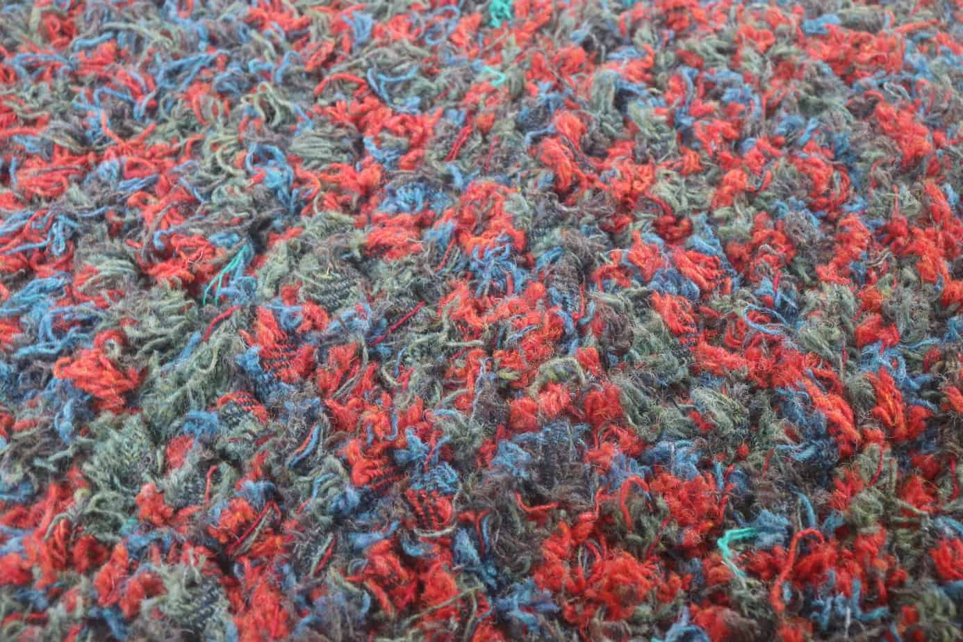 Tweed Remnant Rug - 56cm x 80cm - Image 2