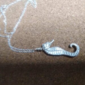 Fine silver seahorse - Image 2