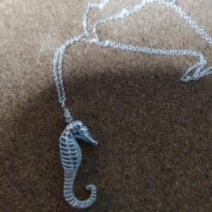 Fine silver seahorse - Image 5