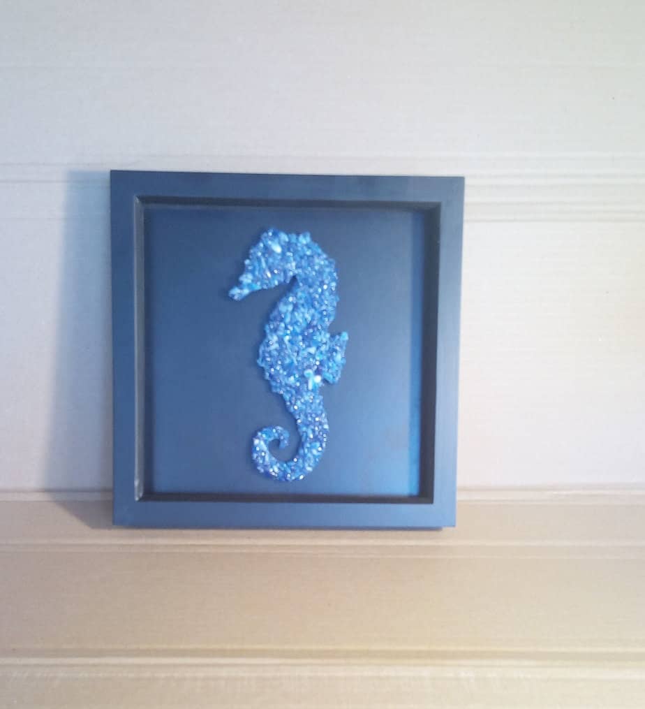 Glass seahorse - Image 1