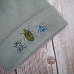 Fun Bug Minibeast Embroidered Beanie